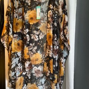 Emory park Caley open front shawl